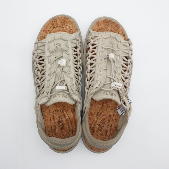 NEW Men's KEEN Uneek 2 OT Open Toe Sandals 1028573 Plaza Taupe - Picture 3 of 9